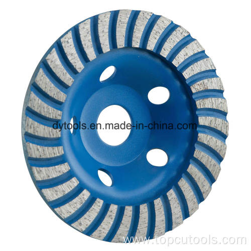 Single Row Diamond Grinding Cup Wheels for Concrete Grinding